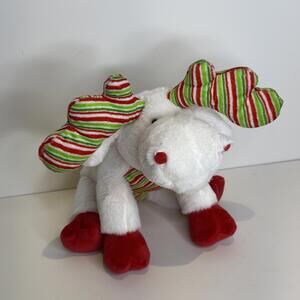 Ganz Webkinz Minty Moose Plush Christmas Reindeer  Holiday NO CODE